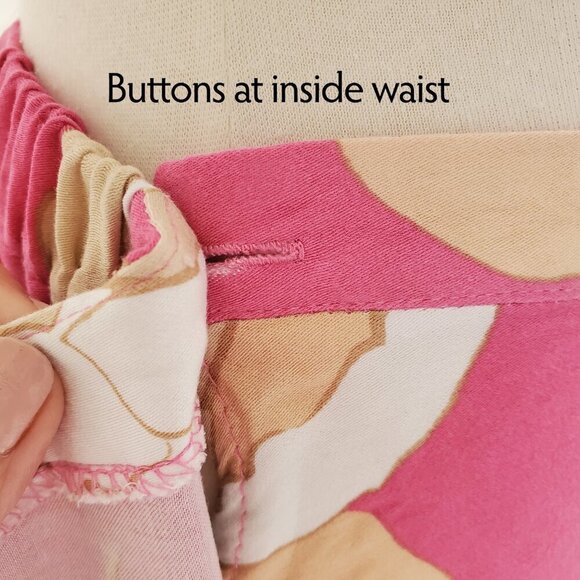 Cynthia Rowley Maxi Wrap Skirt Flowy Ruffle High Low Hem Floral Bright Pink M - Picture 8 of 14